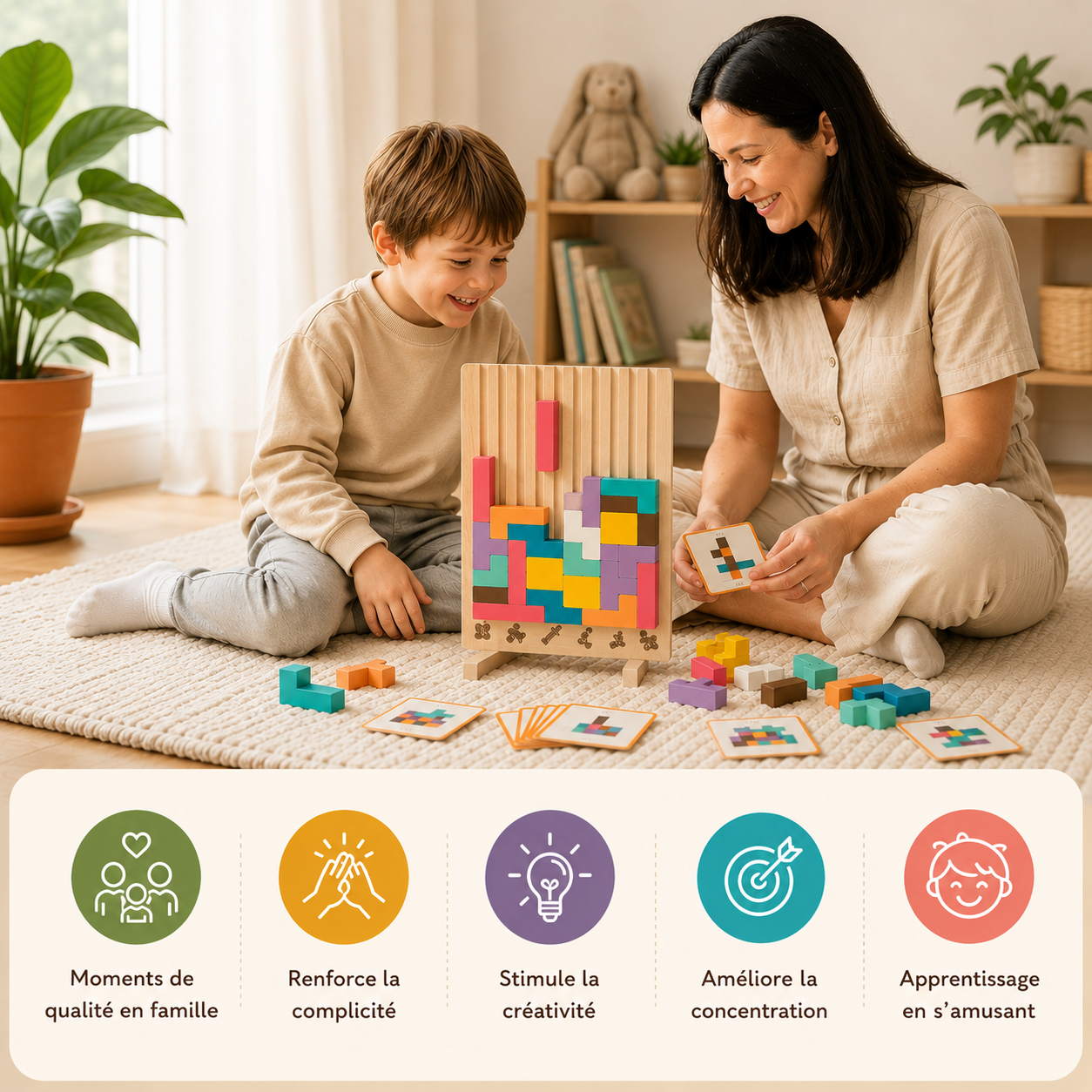 PUZZLE 3D MONTESSORI