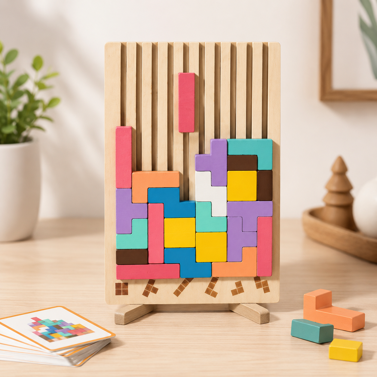 Mikoco Logic - Puzzle 3D en bois